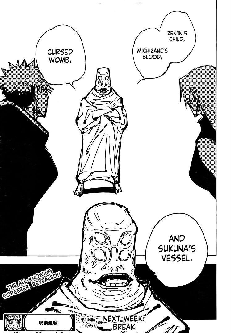 Jujutsu Kaisen Chapter 144 image 19